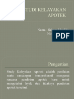 Studi Kelayakan Apotek