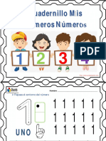Aprende los números 1-10 con este cuadernillo interactivo