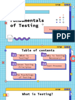 ISTQB Fundamentals