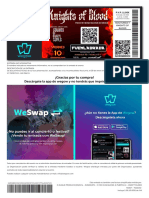 ¡Gracias Por Tu Compra!: Descárgate La App de Wegow y No Tendrás Que Imprimir Tu Entrada