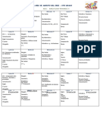 Agenda Mes de Agosto Del 2022