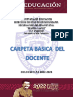 Carpeta para Docentes 2022-2023