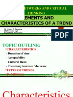 Trends Topic 4 Characteristics
