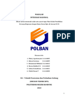 Kelompok 5 - Makalah Integrasi Nasional