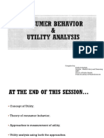 Understanding Utility Theory Through Indifference Curves