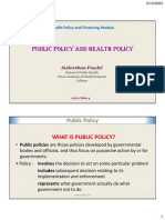 Lec - Public Policy and Health POlicy - MPH-5BT (Feb 16, 2023) Shared