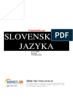 Poznamky Slovensky Jazyk 1 Rocnik