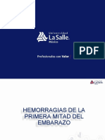 Guía Gráfica HEMORRAGIAS DE LA PRIMERA MITAD DEL EMBARAZO 1