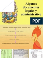 Algunos Documentos Legales y Administrativos
