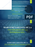 Presentación Del Marco de Garantía de La Tecnología de La Información - Grupo #8