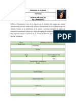 Propuesta Plan de Mejoramiento Ing Sistemas