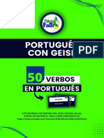 50 VERBOS En PORTUGUÉS • EL ARTE DE FALAR