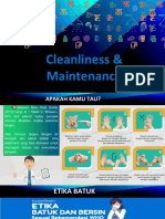 Cleanliness & Maintenance