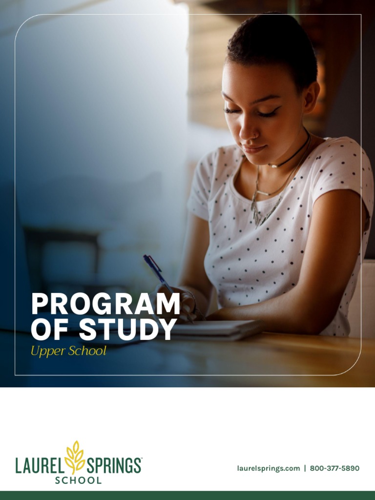 Laurel Springs School Upper School Course Catalog Program of Study ...
