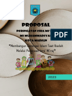 Proposal Peringatan Isra Miraj Muhimma 2023