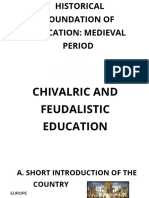 Chivalric, Feudalistic and Guild System