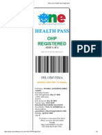 EMMABOQ - One Health Pass Registration