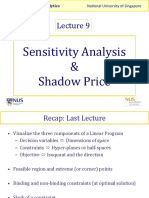 9-LP Sensitivity Analysis