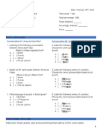 Quiz 2. Unit 3-4