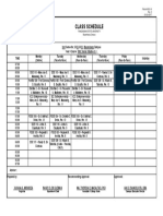 Soocstud - Iii 1 Class Schedule 2sem 2022 2023