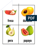 Frutas y Verduras