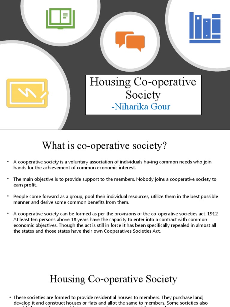 Housing Co Operative Society Pdf Cooperative Interest