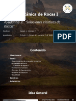 Soluciones elásticas de Kirsch en mecánica de rocas