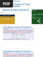 Linear Algebra - Lecture 2