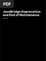 Sage X3 JavaBridge End of Maintenance FAQ May 2022