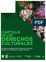 Cartilla de Los Derechos Culturales