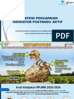 STRATEGI POSYANDU AKTIF