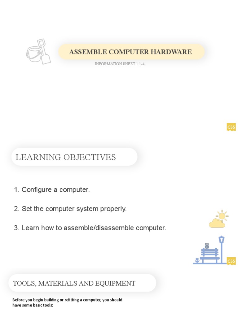 1.14 Assemble Computer Hardware PDF Usb Electrical Connector