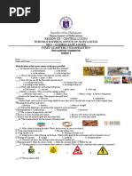1st Periodical Test Science 5 and 6 | PDF | Solution | Suspension ...