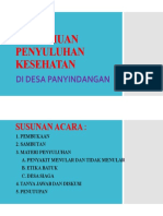 Acara Penyuluhan Kesehatan di Desa Panyindangan