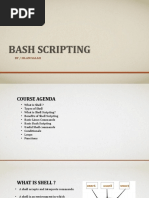 Bash Scripting Notes