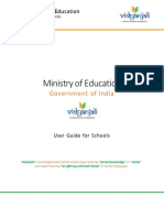 Vidyanjali-User Manual For Schools-V2.0