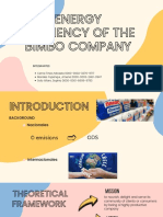 Energy Efficiency of The Bimbo Company