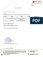 Anchor Bolt Testing Report for DMRC Mumbai Project