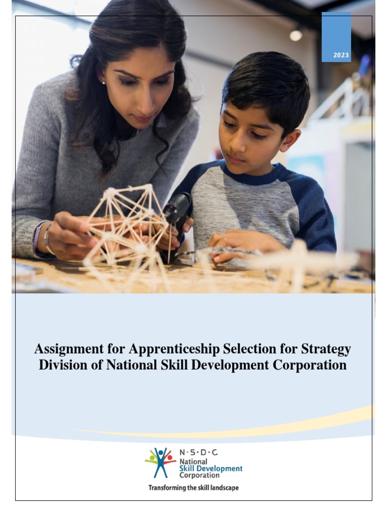 Assignment For Apprentice Strategy PDF Vocational Education