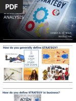 Intro Strategic Business Analysis