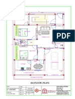 Proposed residence 1st floor plan