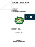 13.2 Kisi-Kisi Soal Dan Instrumen Penilaian