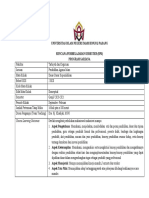 Universitas Islam Negeri Imam Bonjol Padang Rencana Pembelajaran Semester (RPS) Program Sarjana