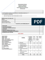 Evaluation Forms SHS
