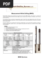 MWD Spec Sheet SDS 2007 Geolink