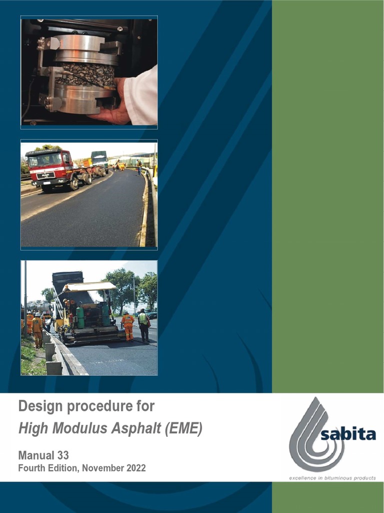 High Modulus Asphalt Design Manual 33 | PDF | Road Surface | Stress (Mechanics)