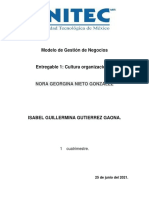 Cultura organizacional de un negocio familiar