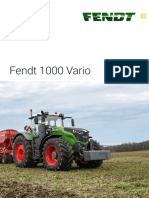 Fendt 1000 Vario: Powerful Tractor With Smart Farming Modules