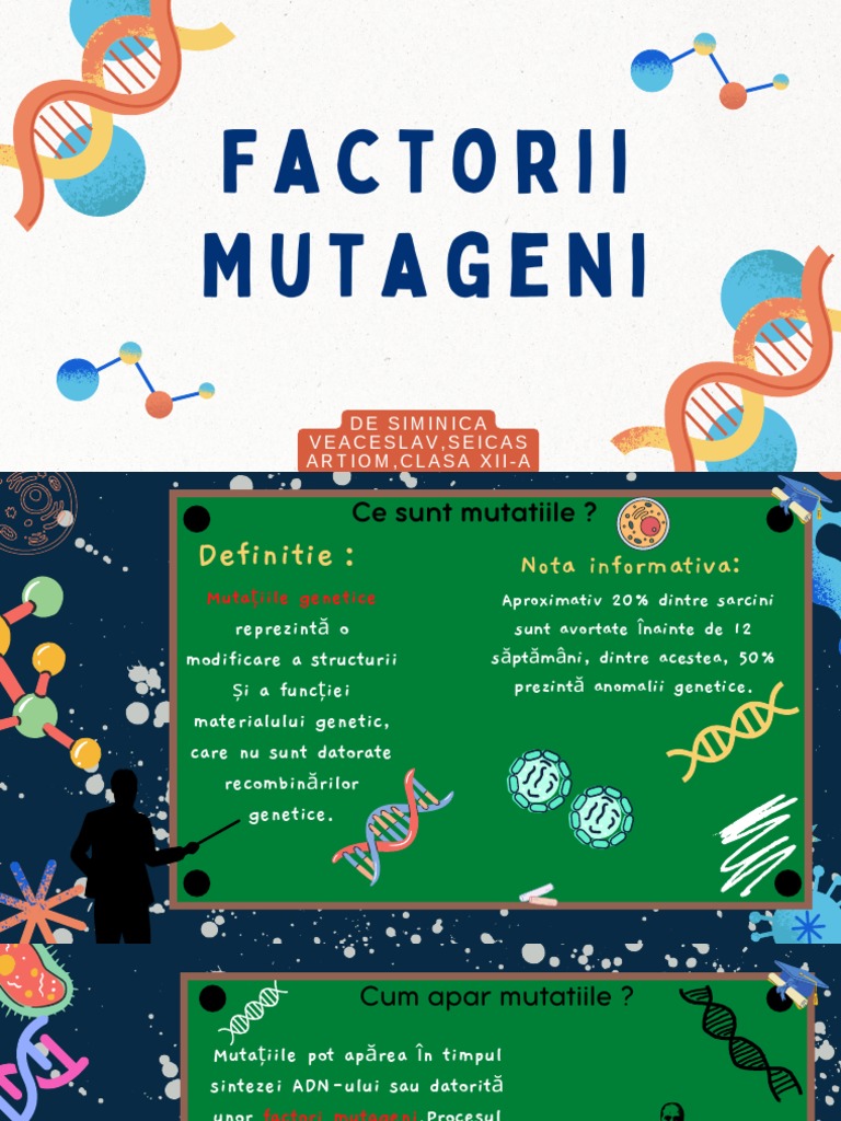 Factorii Mutageni | PDF