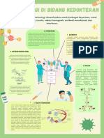 Poster Biologi Sel Tanaman Organik Natural Hijau Dan Peach